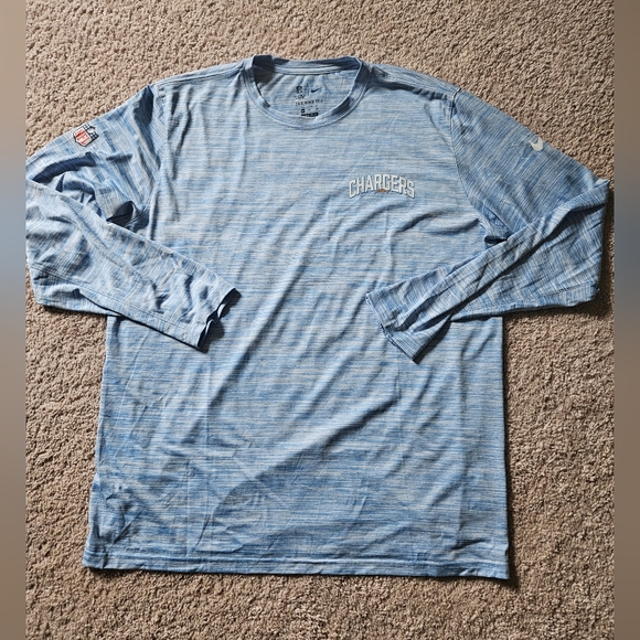 Nike Other - Los Angeles Chargers Nike Dri-Fit Vapor Long Sleeve On Field NWOT Mens XL